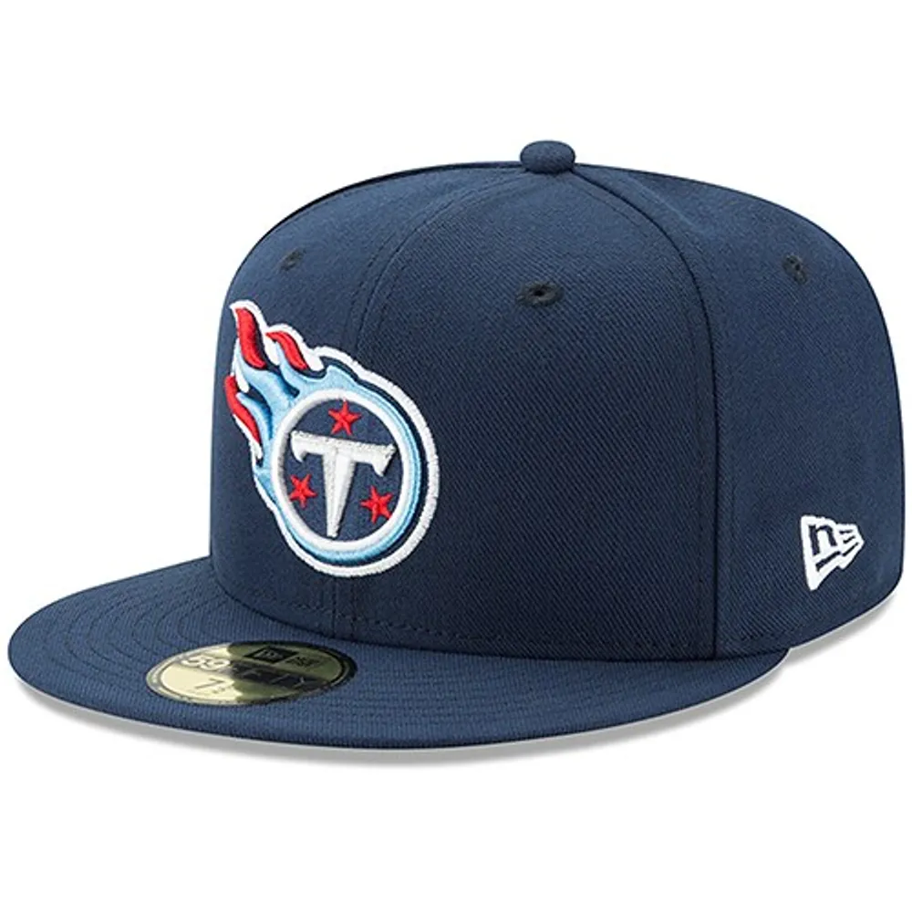 Casquette 59FIFTY Omaha des Tennessee Titans pour homme New Era bleu marine