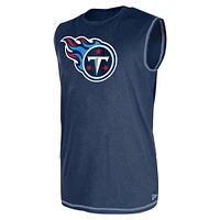 Débardeur New Era bleu marine Tennessee Titans pour hommes