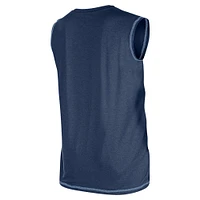 Men's New Era Navy Tennessee Titans Tank Top