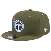 Casquette à visière plate 9FIFTY Tennessee Titans de New Era pour homme