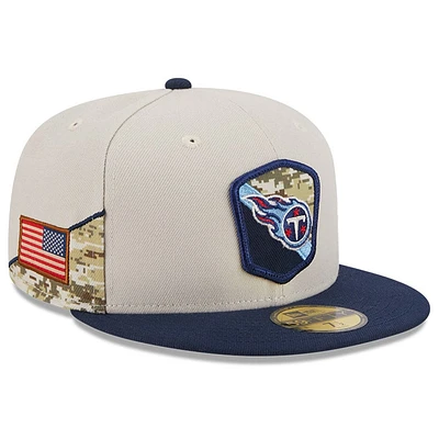 V107988 TITAN STN/OTC 23 NFL Salut au service 59FIFTY HATMENHIC