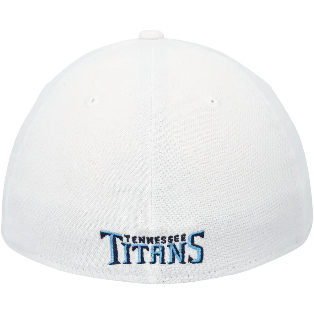 Lids Tennessee Titans New Era Team White Out 39THIRTY Flex Hat