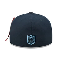 Men's New Era x Alpha Industries Navy Tennessee Titans 59FIFTY Fitted Hat