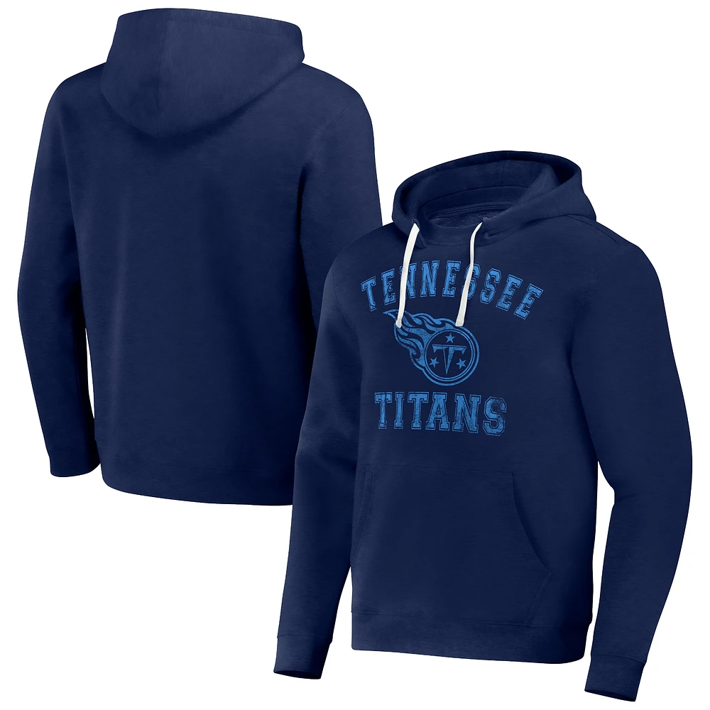 Sweat à capuche pour homme NFL x Darius Rucker Collection par Fanatics Navy Tennessee Titans Coaches