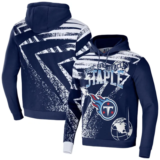 Lids New England Patriots NFL x Staple All Over Print Pullover Hoodie -  Navy