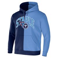 Lids Tennessee Titans NFL x Staple Split Logo Pullover Hoodie - Navy