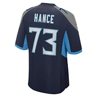Maillot Nike Blake Hance bleu marine pour homme des Titans du Tennessee