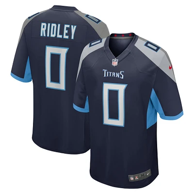 Maillot de joueur match Nike Calvin Ridley pour hommes, bleu marine, Tennessee Titans