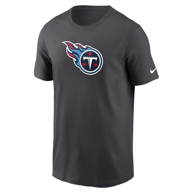 Nike Men's White Tennessee Titans Primary Logo T-Shirt - White