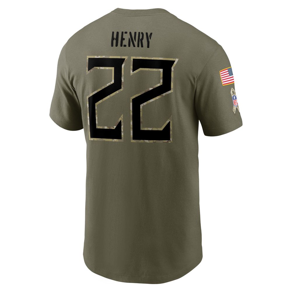 Nike Youth Tennessee Titans Derrick Henry No.22 T-Shirt - L (Large)