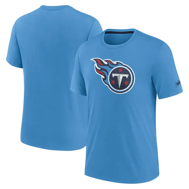 Lids Tennessee Titans New Era Current Raglan Long Sleeve T-Shirt - Navy