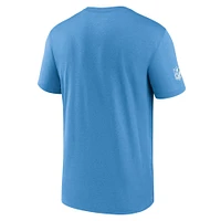 T-shirt Nike bleu clair Tennessee Titans Sideline Legend Performance pour homme