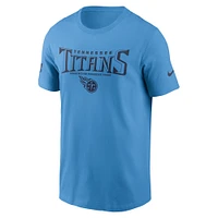 Men's Nike Light Blue Tennessee Titans Sideline Performance T-Shirt
