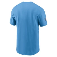 Men's Nike Light Blue Tennessee Titans Sideline Performance T-Shirt