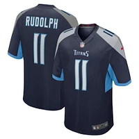 Maillot de match Nike Mason Rudolph bleu marine Tennessee Titans pour homme