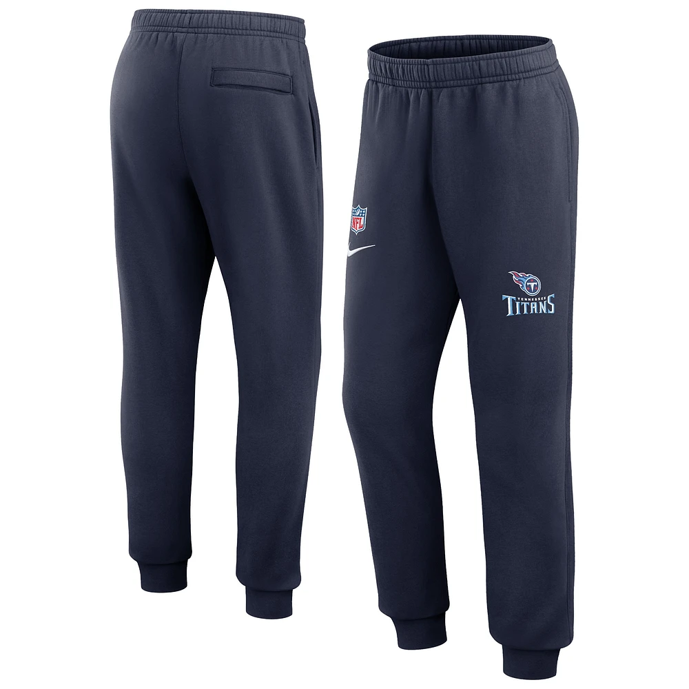 Men's Nike Navy Tennessee Titans 2023 Sideline Club Jogger Pants