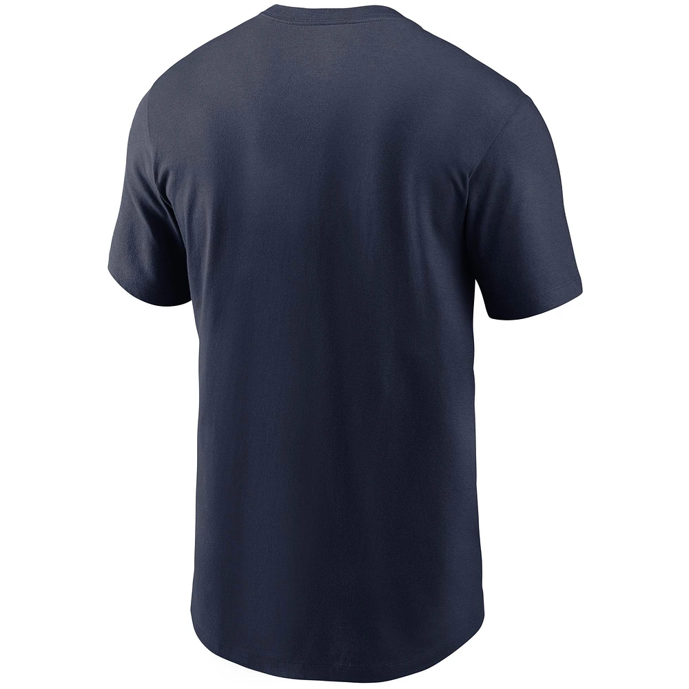 Men's Nike Navy Tennessee Titans Broadcast Essential T-Shirt
