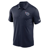 Men's Nike Navy Tennessee Titans Franchise Logo Performance Polo