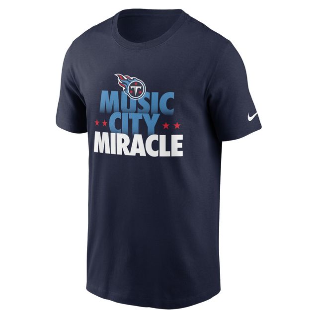 T-shirt Nike bleu marine Tennessee Titans Hometown Collection Music City pour homme