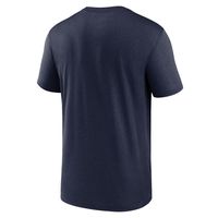 Men's Nike Navy Tennessee Titans Horizontal Lockup Legend Performance T-Shirt