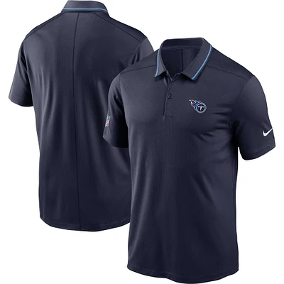 Men's Nike Navy Tennessee Titans Sideline Victory Performance Polo