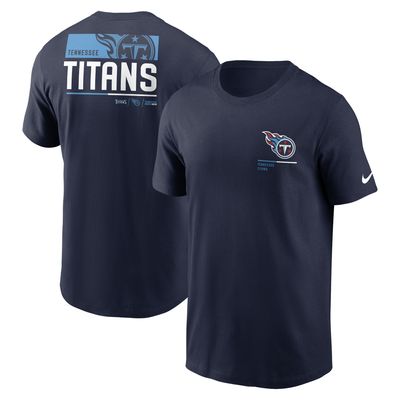 Men's Nike Navy Tennessee Titans Team Incline T-Shirt