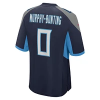 Maillot Nike Sean Murphy-Bunting pour homme, bleu marine, joueur de match des Titans du Tennessee