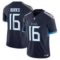 Nike Treylon Burks pour homme Marine Tennessee Titans Vapor F.U.S.E. Maillot limité