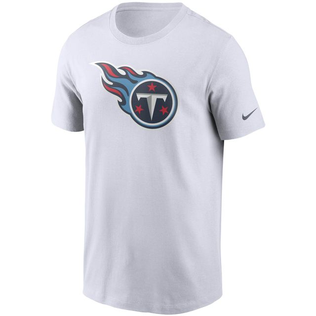 T-shirt à logo principal des Tennessee Titans Nike pour homme, blanc