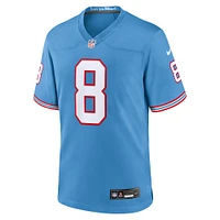 Men's Nike Will Levis Light Blue Tennessee Titans Alternate Game Jersey