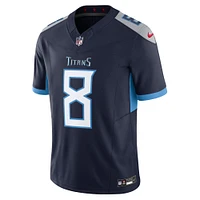 Men's Nike Will Levis Navy Tennessee Titans Vapor F.U.S.E. Limited Jersey