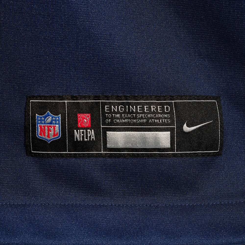 Men's Nike Xavier Woods  Navy Tennessee Titans Team Game Jersey