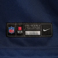 Men's Nike Xavier Woods  Navy Tennessee Titans Team Game Jersey