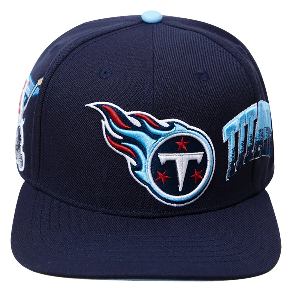 Casquette snapback Pro Standard Tennessee Titans Hometown pour homme, bleu marine