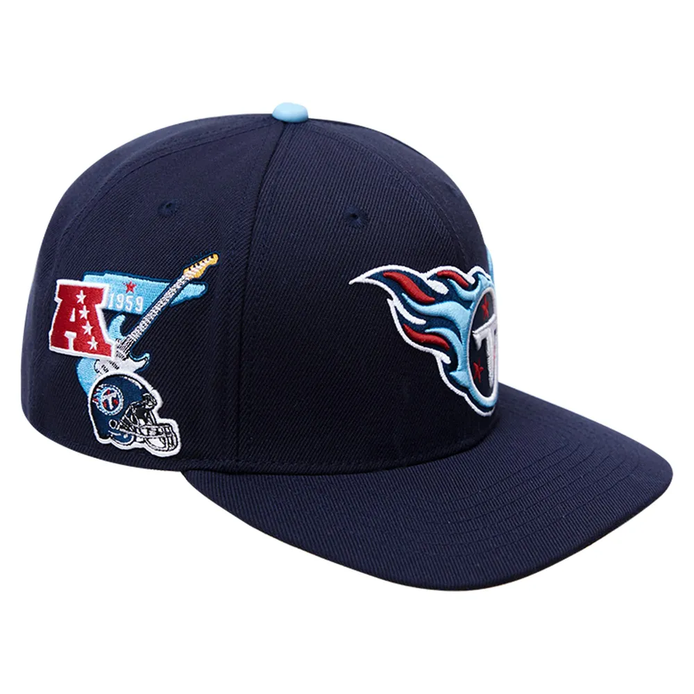 Casquette snapback Pro Standard Tennessee Titans Hometown pour homme, bleu marine