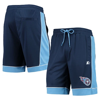 Short mode pour hommes Starter Navy/Bleu Tennessee Titans Fan Favourite