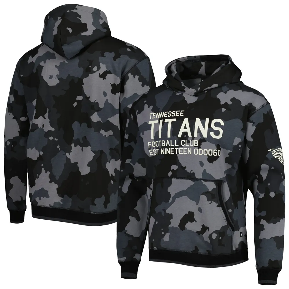 Lids Tennessee Titans The Wild Collective Camo Pullover Hoodie - Black