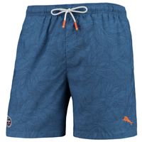 Men's Tommy Bahama Navy Tennessee Titans Naples Layered Leaves Swim Trunks