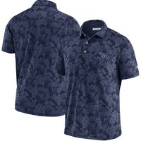 Men's Tommy Bahama Navy Tennessee Titans Sport Palmetto Palms Polo