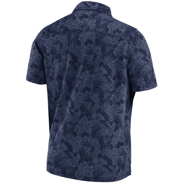 Polo Tommy Bahama Navy Tennessee Titans Sport Palmetto Palms pour homme