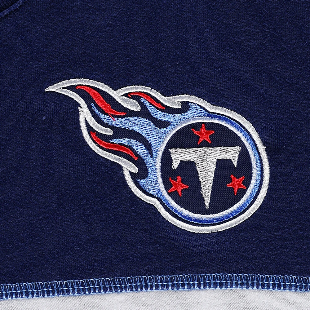 T-shirt à manches longues Tommy Hilfiger Tennessee Titans Peter Team pour homme, bleu marine