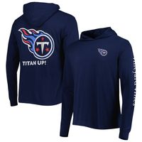 Men's Vineyard Vines Navy Tennessee Titans Local Long Sleeve Hoodie T-Shirt