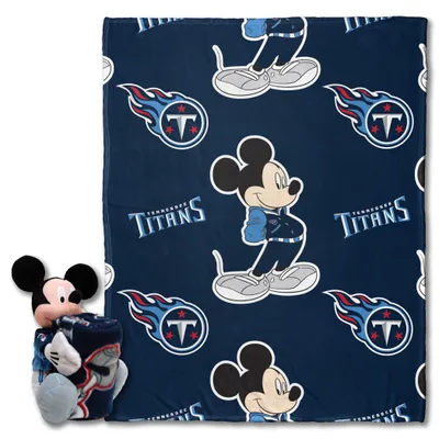 Tennessee Titans Northwest x Disney Mickey Hugger Pillow & Silk Touch Throw Set