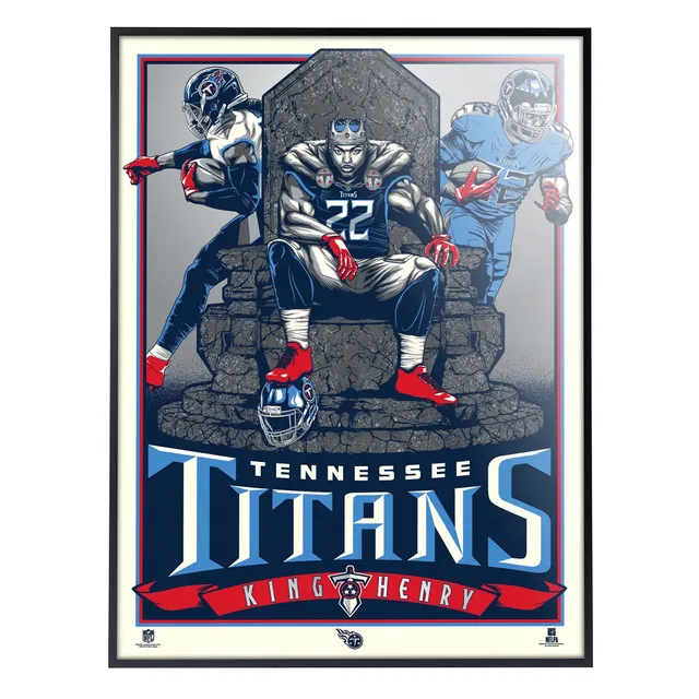 Derrick Henry Tennessee Titans Emoji Design Wireless Charger & Mouse Pad