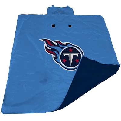 Powder Blue Tennessee Titans 60'' x 80'' All-Weather XL Outdoor Blanket