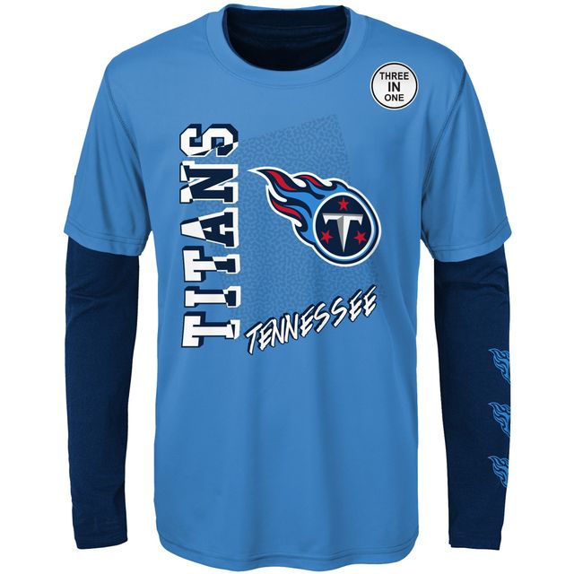 Tennessee Titans Preschool Team Logo T-Shirt - Light Blue