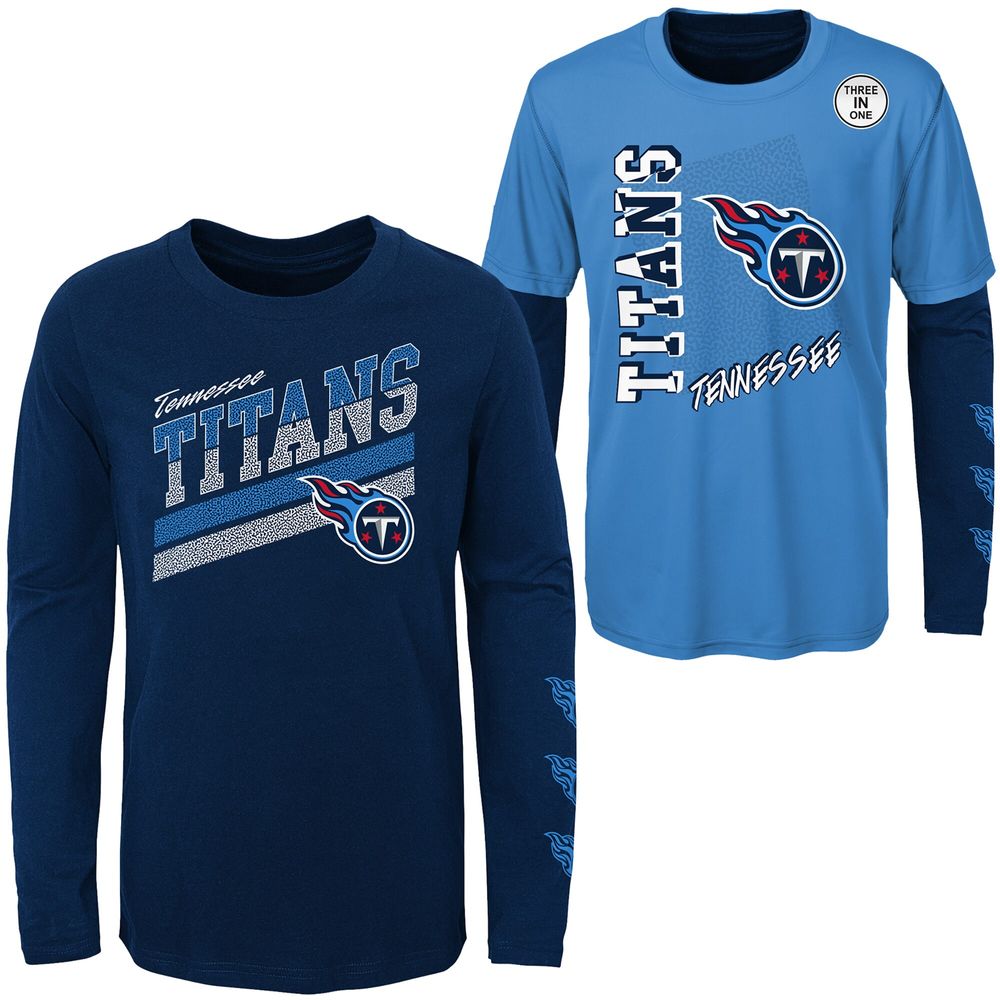 Tennessee Titans Preschool Team Logo T-Shirt - Light Blue