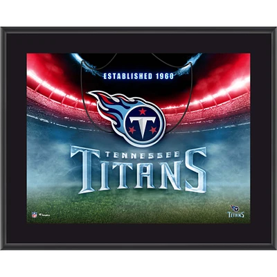 Tennessee Titans 10.5" x 13" Horizontal Team Logo Sublimated Plaque