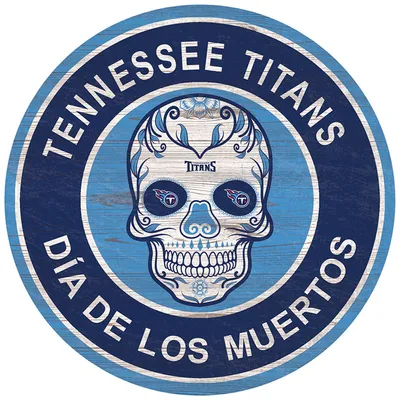 Tennessee Titans 12 Landscape Circle Sign