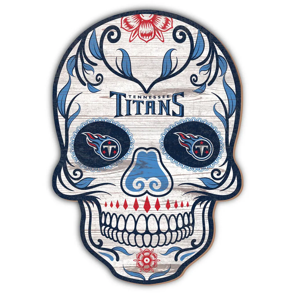 Lids Tennessee Titans 12'' Sugar Skull Sign